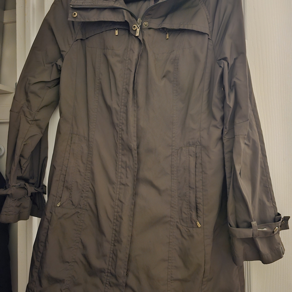 Cole Haan Dark Brown Trench Coat